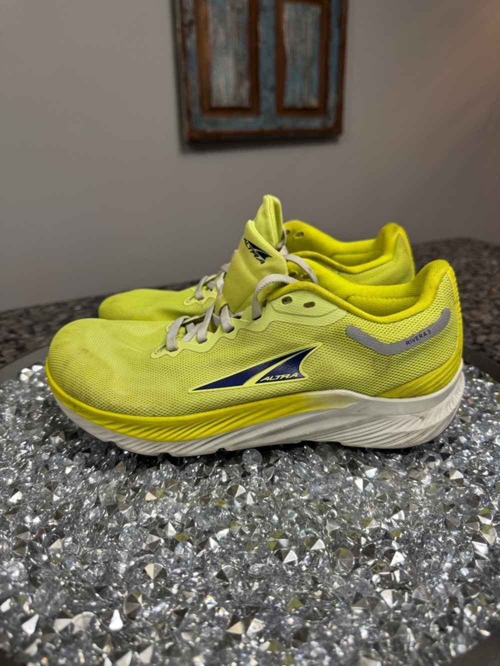 Altra Rivera Vibrant Yellow Road Running Shoes
